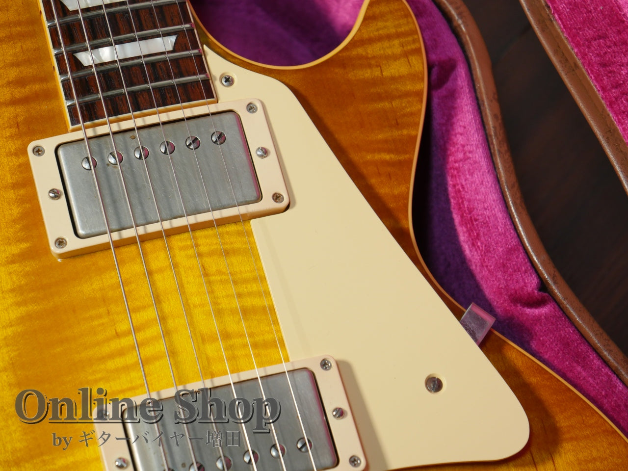 USED 2015 Gibson Custom Shop "True Historic" 1958 Les Paul Reissue Vintage Lemon Burst Vintage Gloss