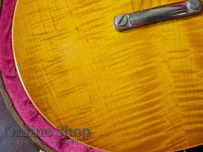 USED 2015 Gibson Custom Shop "True Historic" 1958 Les Paul Reissue Vintage Lemon Burst Vintage Gloss