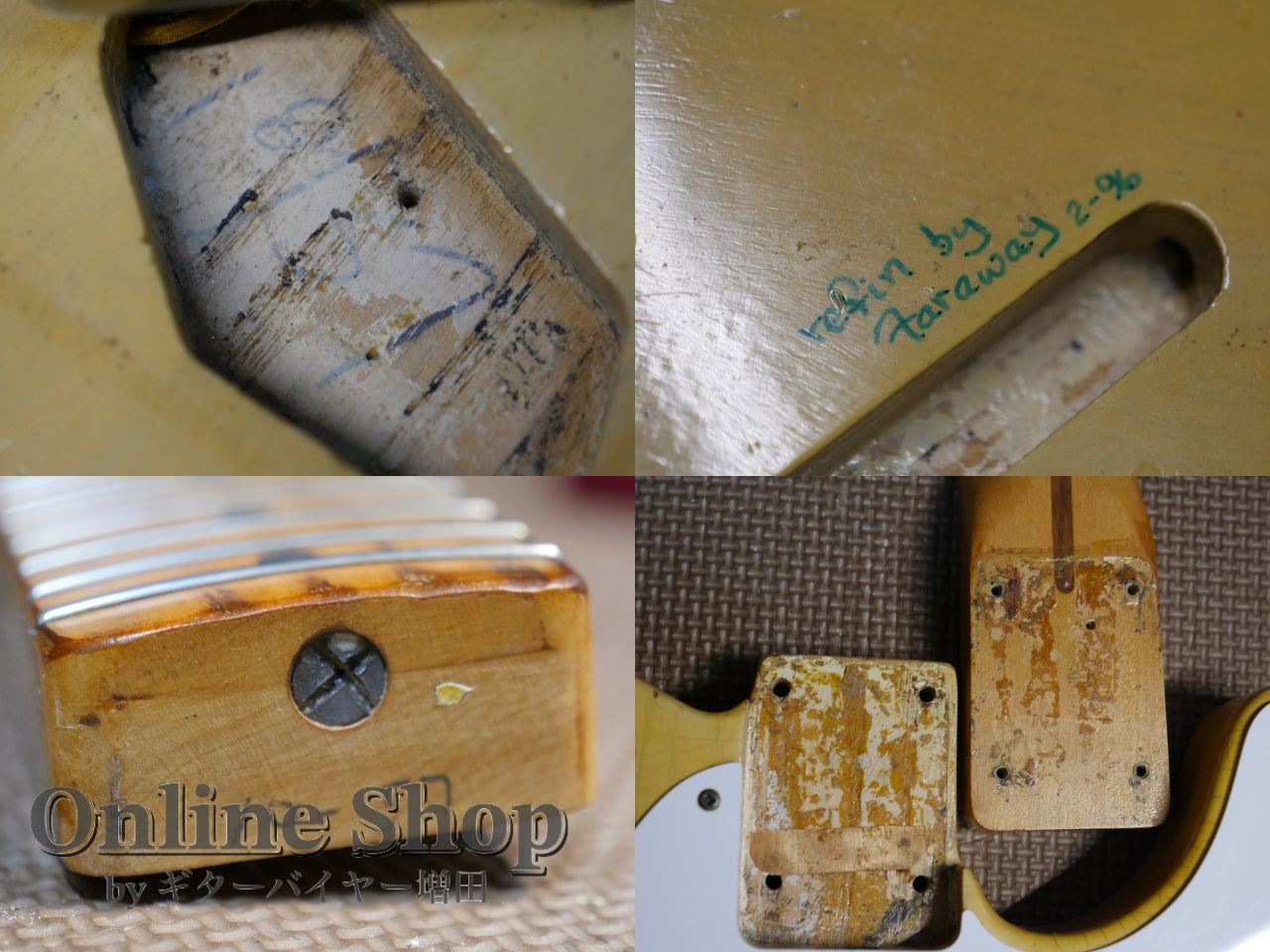 VINTAGE 1957 Fender Esquire Blonde "Refinish"