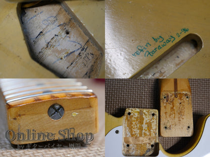 VINTAGE 1957 Fender Esquire Blonde "Refinish"