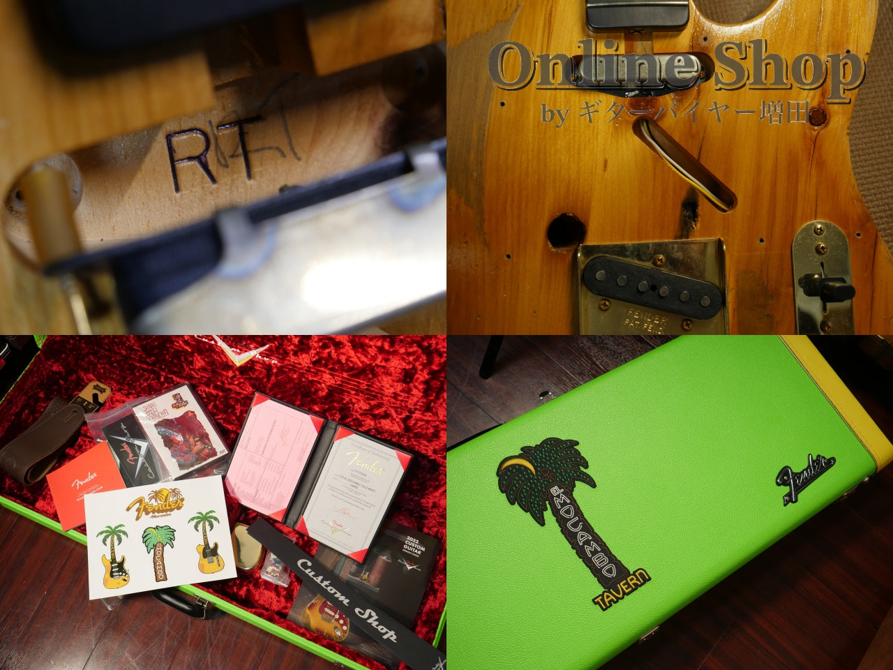 USED 2022 Fender Custom Shop Limited Edition MBS "Ron Thorn" El Mocambo Telecaster Heavy Relic Aged Natural