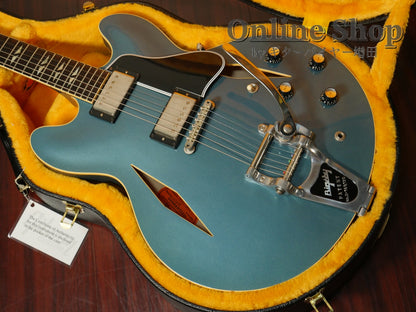USED 2022 Gibson Custom Shop Historic Collection 1964 Trini Lopez Standard Reissue w/Bigsby Antique Pelham Blue Vintage Gloss