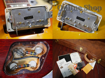 USED 2021 Gibson Custom Shop Murphy Lab 1958 Les Paul Standard Reissue Washed Cherry Sunburst Ultra Light Aged