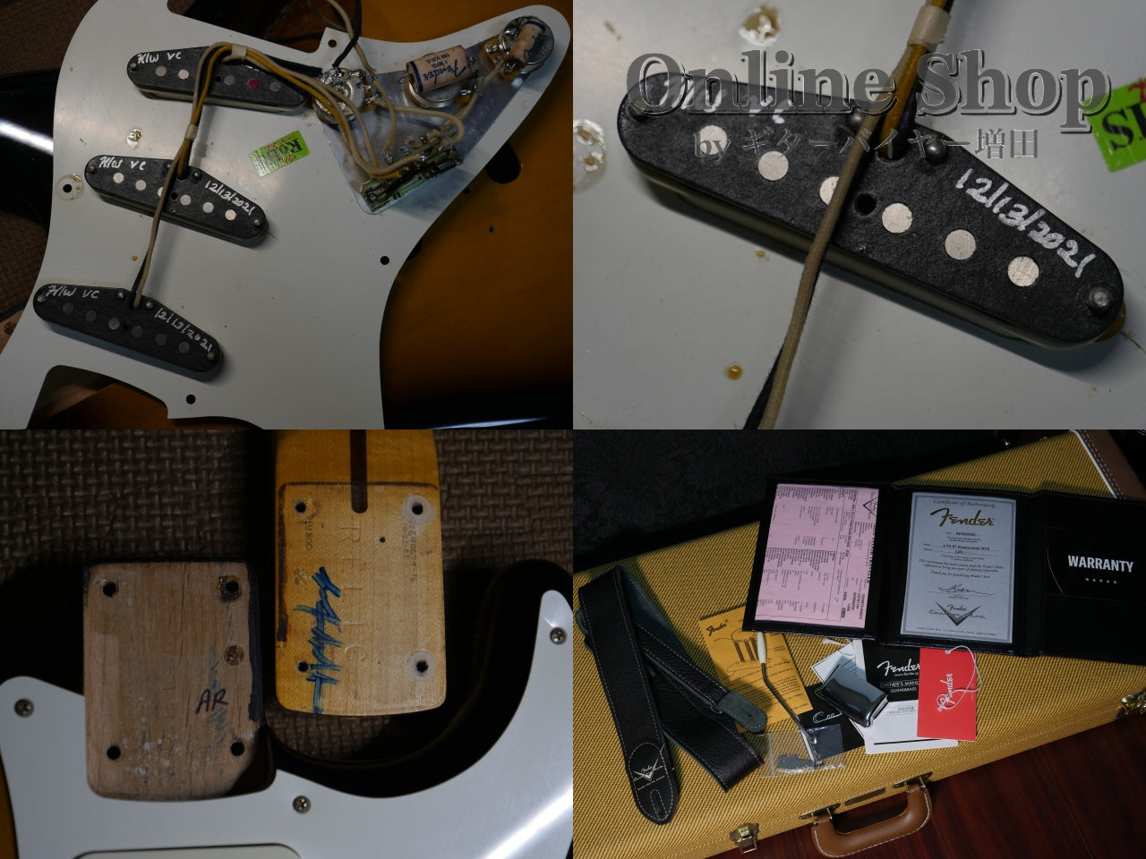 USED 2022 Fender Custom Shop Limited Edition 1957 Stratocaster 2-Color Sunburst NOS