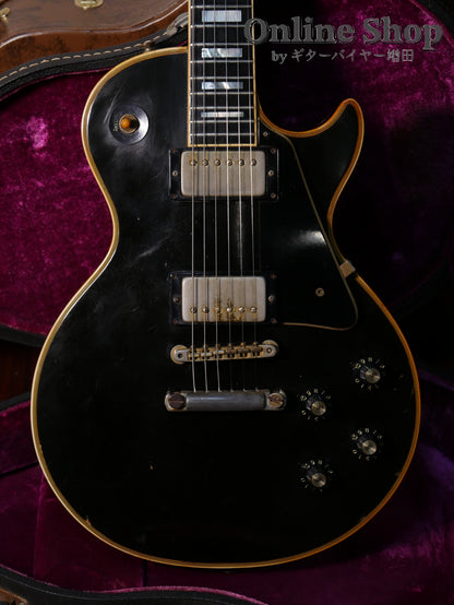 VINTAGE 1973~74 Gibson Les Paul Custom Ebony