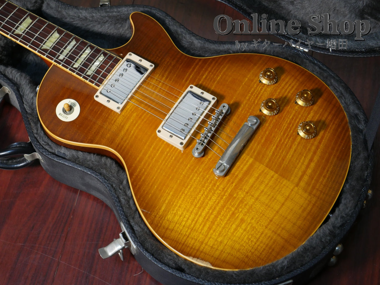 USED 2000 Gibson Les Paul Classic Plus Honey Burst