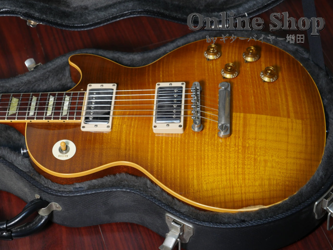 USED 2000 Gibson Les Paul Classic Plus Honey Burst