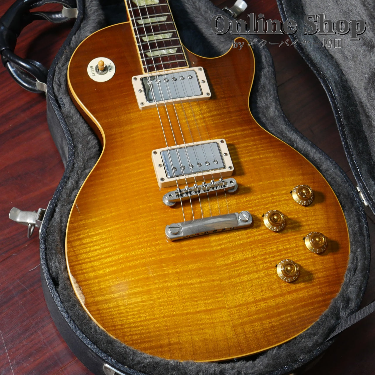 USED 2000 Gibson Les Paul Classic Plus Honey Burst