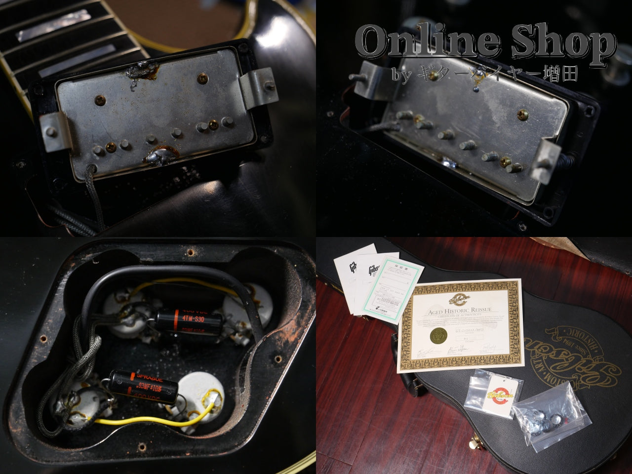 USED 2001 Gibson Custom Shop 1968 Les Paul Custom Aged Hardware Ebony