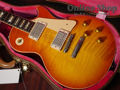 USED 2021 Gibson Custom Shop Historic Collection 1959 Les Paul Standard Reissue Washed Cherry Burst VOS