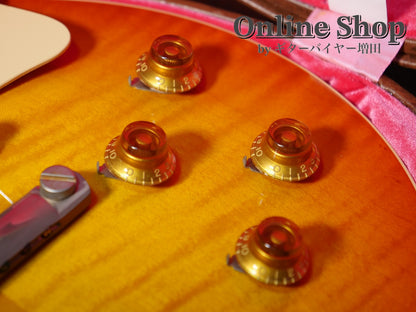 USED 2021 Gibson Custom Shop Historic Collection 1959 Les Paul Standard Reissue Washed Cherry Burst VOS