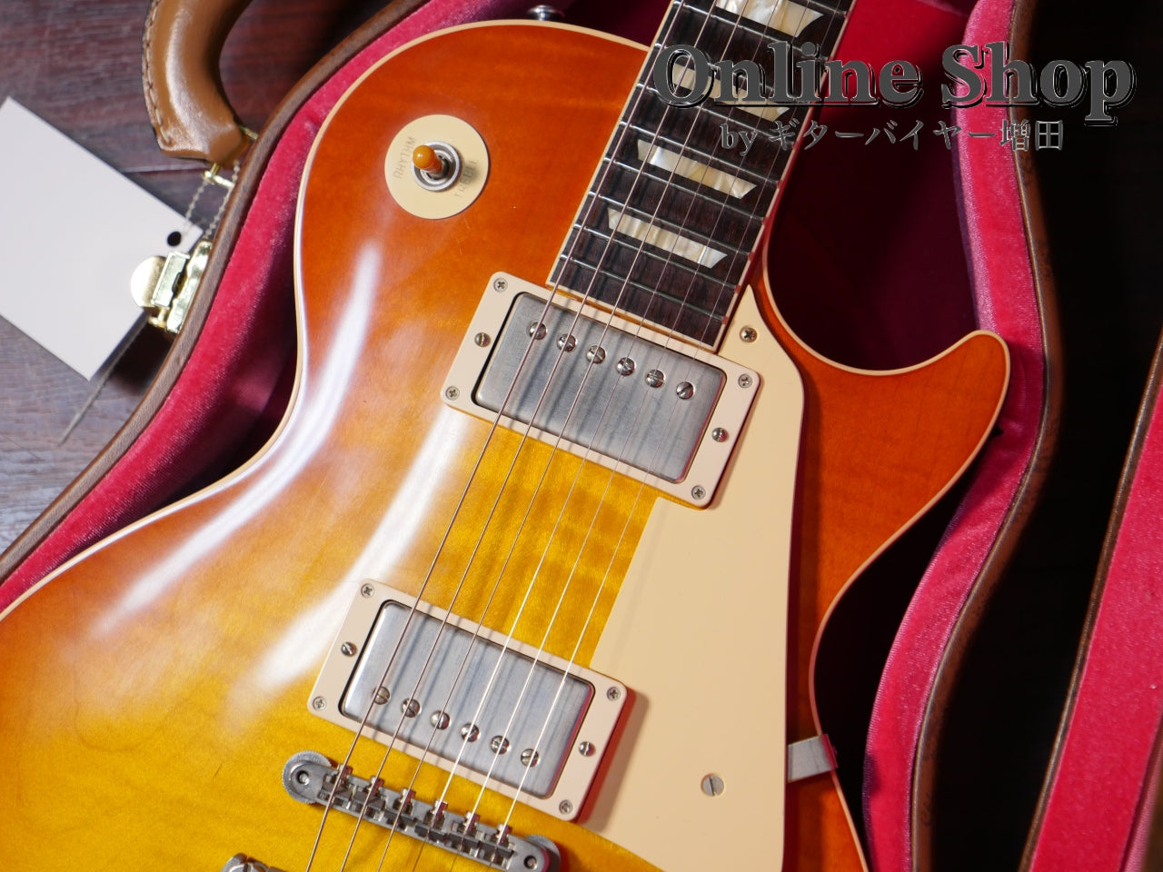 USED 2021 Gibson Custom Shop Historic Collection 1959 Les Paul Standard Reissue Washed Cherry Burst VOS