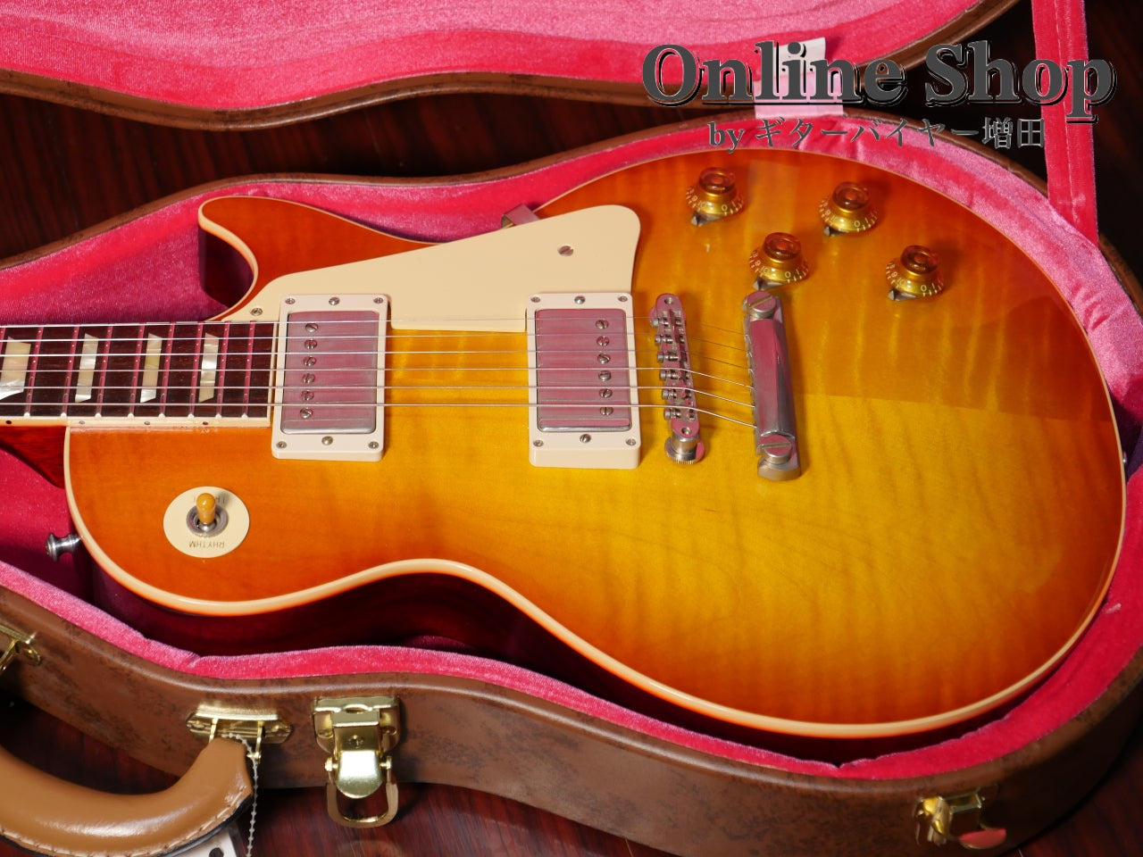 USED 2021 Gibson Custom Shop Historic Collection 1959 Les Paul Standard Reissue Washed Cherry Burst VOS
