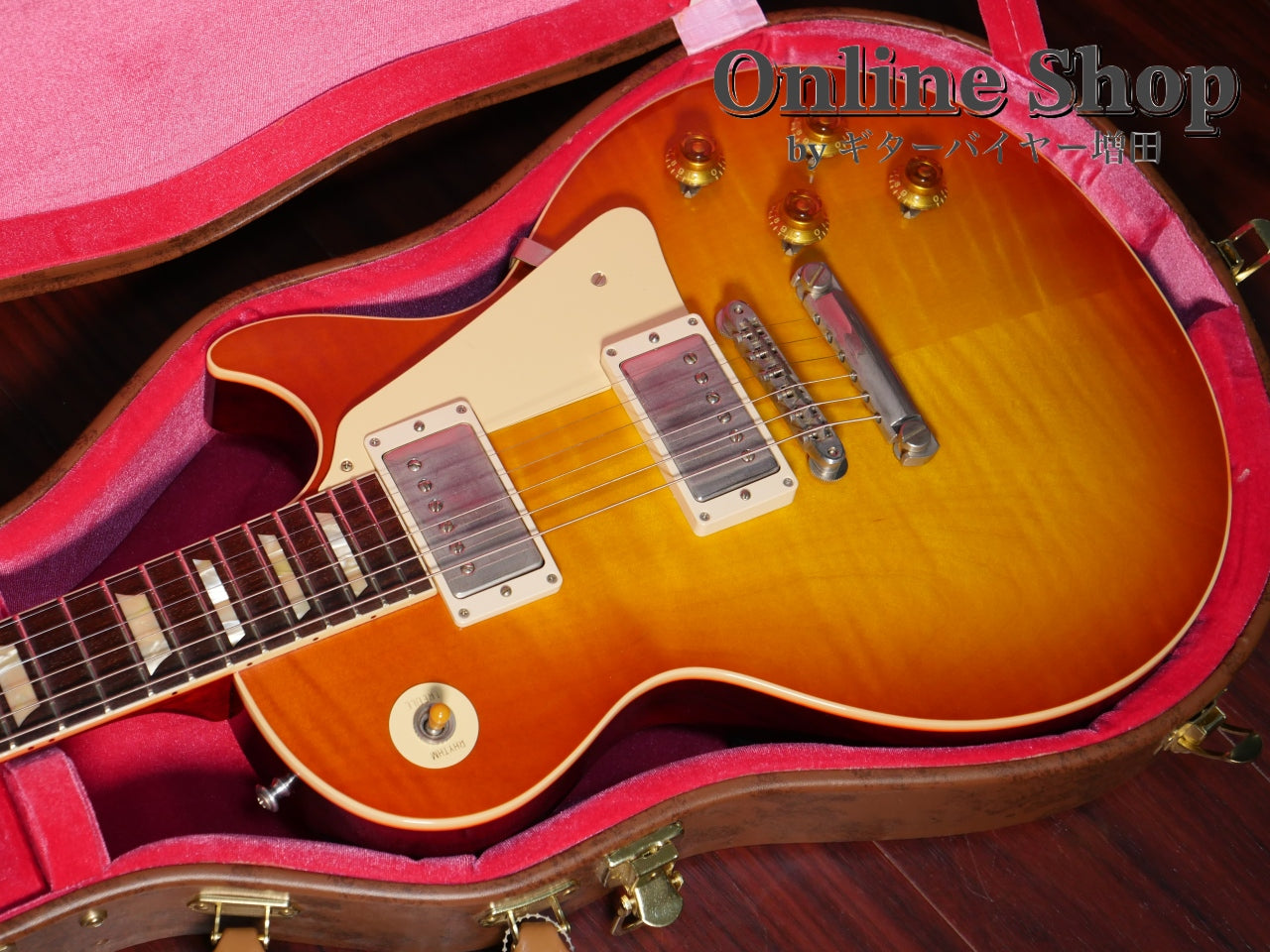 USED 2021 Gibson Custom Shop Historic Collection 1959 Les Paul Standard Reissue Washed Cherry Burst VOS