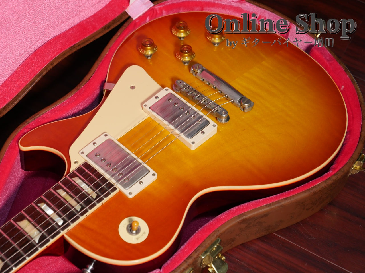 USED 2021 Gibson Custom Shop Historic Collection 1959 Les Paul Standard Reissue Washed Cherry Burst VOS