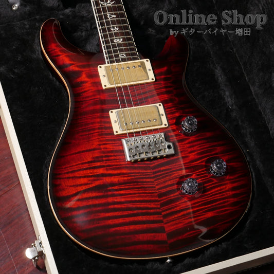 USED 2010 Paul Reed Smith "25th Anniversary" Custom 24 10Top Fire Red Burst