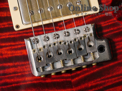 USED 2010 Paul Reed Smith "25th Anniversary" Custom 24 10Top Fire Red Burst