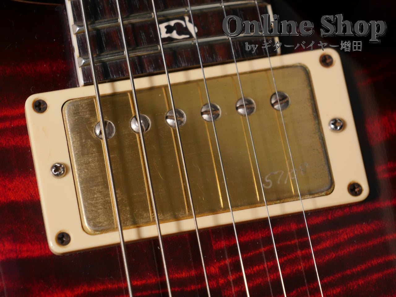 USED 2010 Paul Reed Smith "25th Anniversary" Custom 24 10Top Fire Red Burst