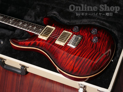 USED 2010 Paul Reed Smith "25th Anniversary" Custom 24 10Top Fire Red Burst