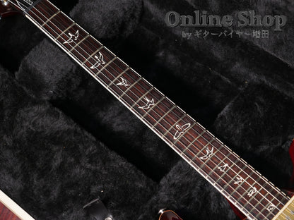 USED 2010 Paul Reed Smith "25th Anniversary" Custom 24 10Top Fire Red Burst