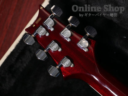 USED 2010 Paul Reed Smith "25th Anniversary" Custom 24 10Top Fire Red Burst