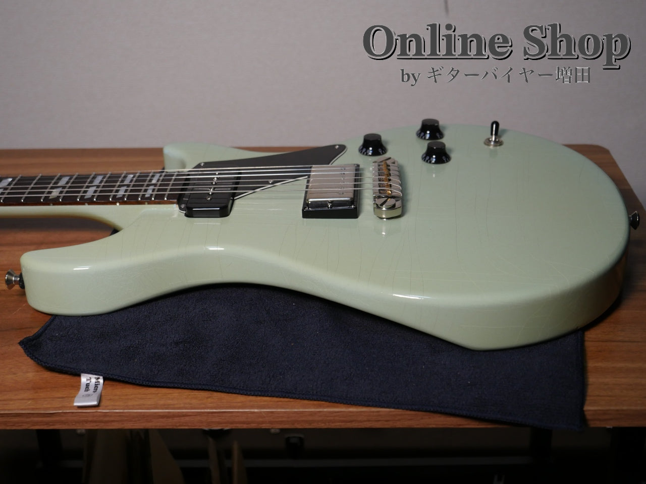 USED 2023 b3 Guitars SL-Jr "Korina" Daphne Blue Ex Light