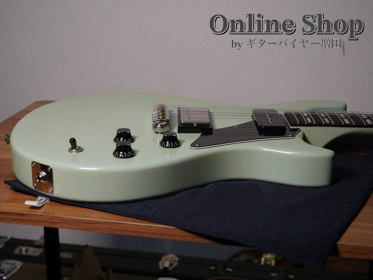 USED 2023 b3 Guitars SL-Jr "Korina" Daphne Blue Ex Light
