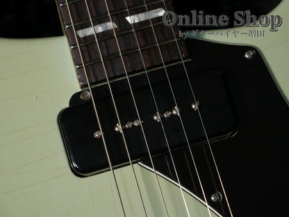 USED 2023 b3 Guitars SL-Jr "Korina" Daphne Blue Ex Light