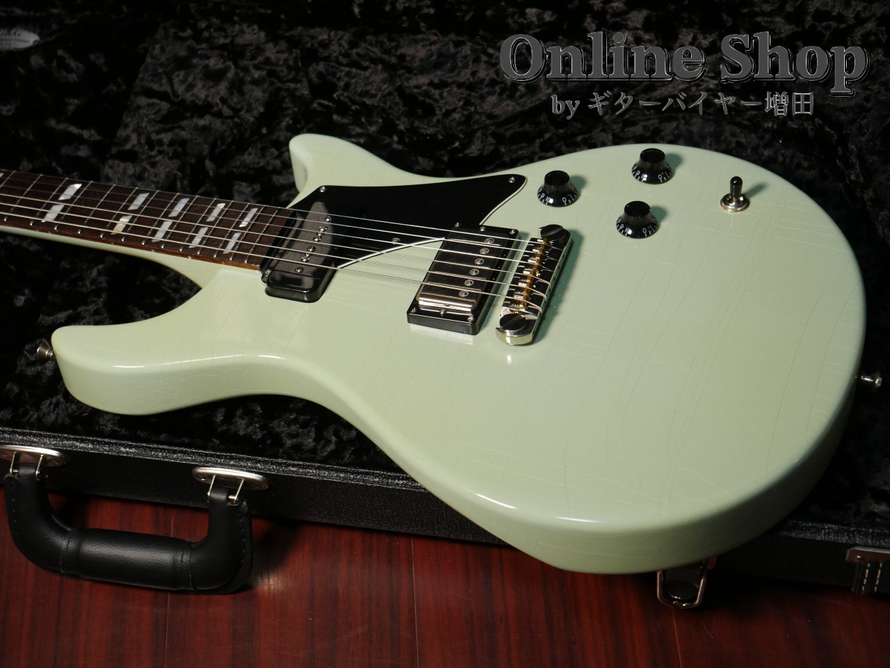USED 2023 b3 Guitars SL-Jr "Korina" Daphne Blue Ex Light