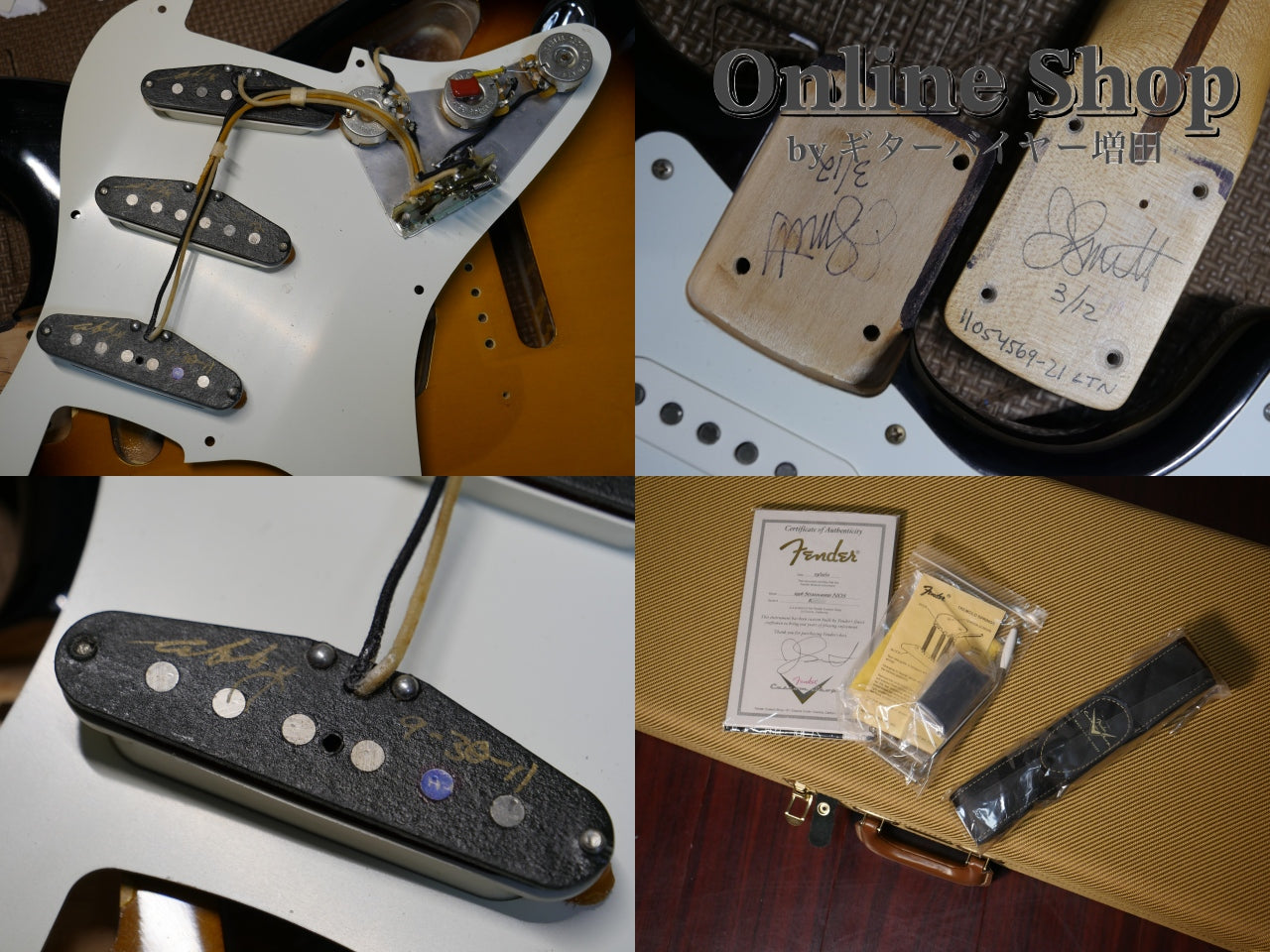 USED 2012 Fender Custom Shop MBS 1956 Stratocaster NOS 2-Color Sunburst by Jason Smith