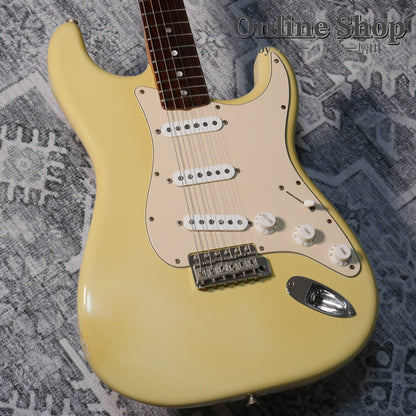 USED 2001 Fender Custom Shop "JB Wired" Stratocaster NOS Olympic White