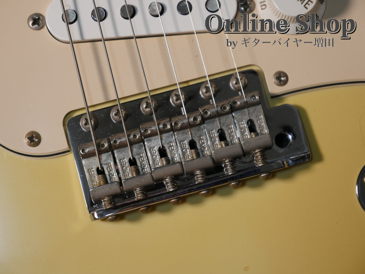 USED 2001 Fender Custom Shop "JB Wired" Stratocaster NOS Olympic White