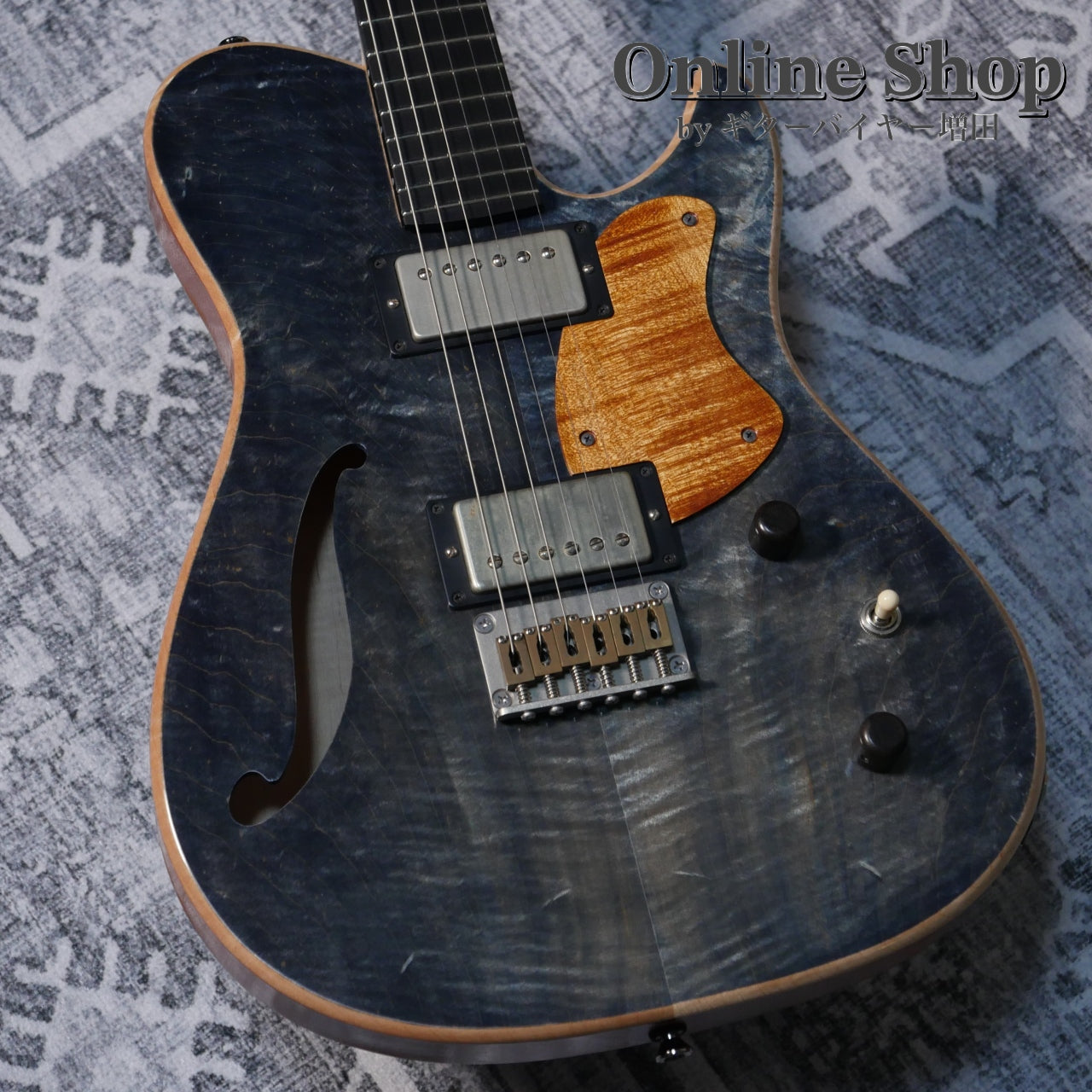 USED 2020 Nishgaki Guitars Cirrus semi-hollow Easel - Aizome