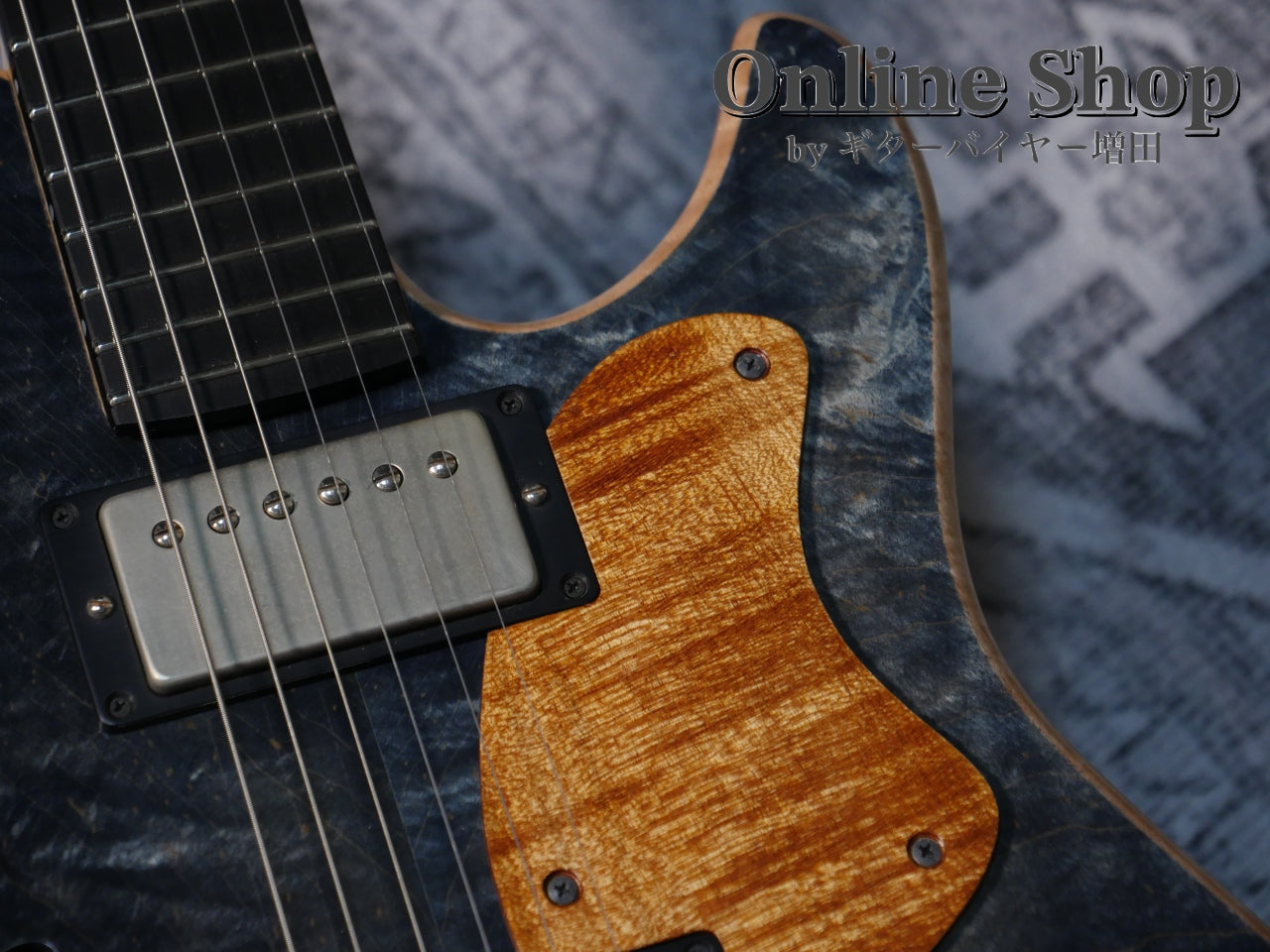 USED 2020 Nishgaki Guitars Cirrus semi-hollow Easel - Aizome