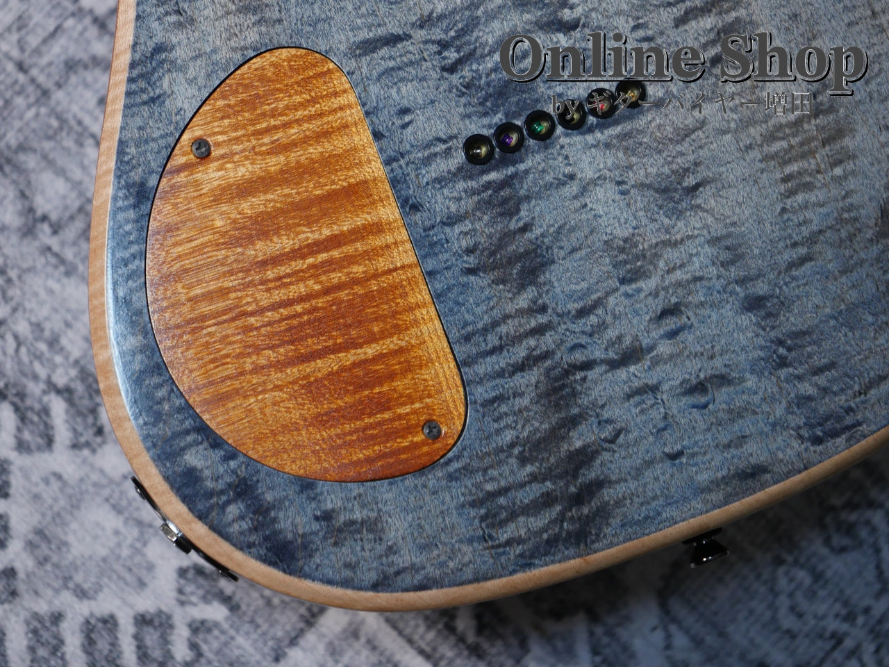 USED 2020 Nishgaki Guitars Cirrus semi-hollow Easel - Aizome