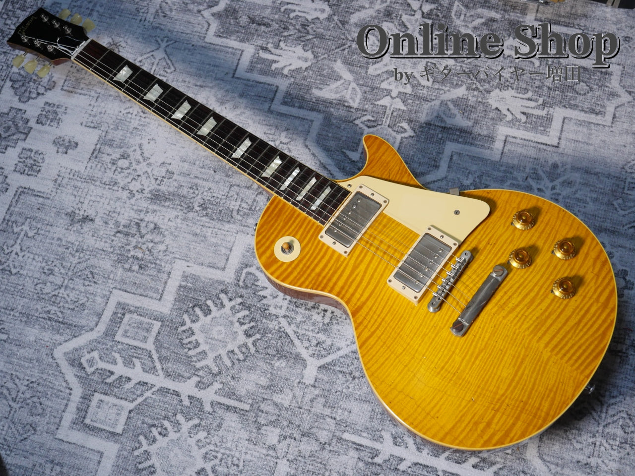USED 2016 Gibson Custom Shop Rick Nielsen 1959 Les Paul Standard Aged Nielsen Burst
