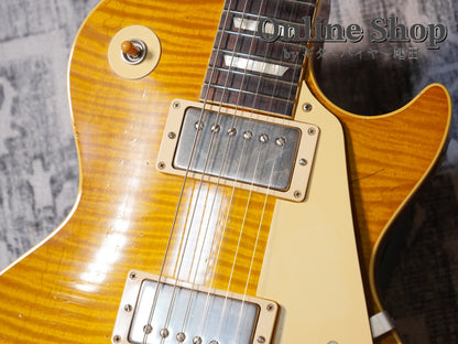 USED 2016 Gibson Custom Shop Rick Nielsen 1959 Les Paul Standard Aged Nielsen Burst