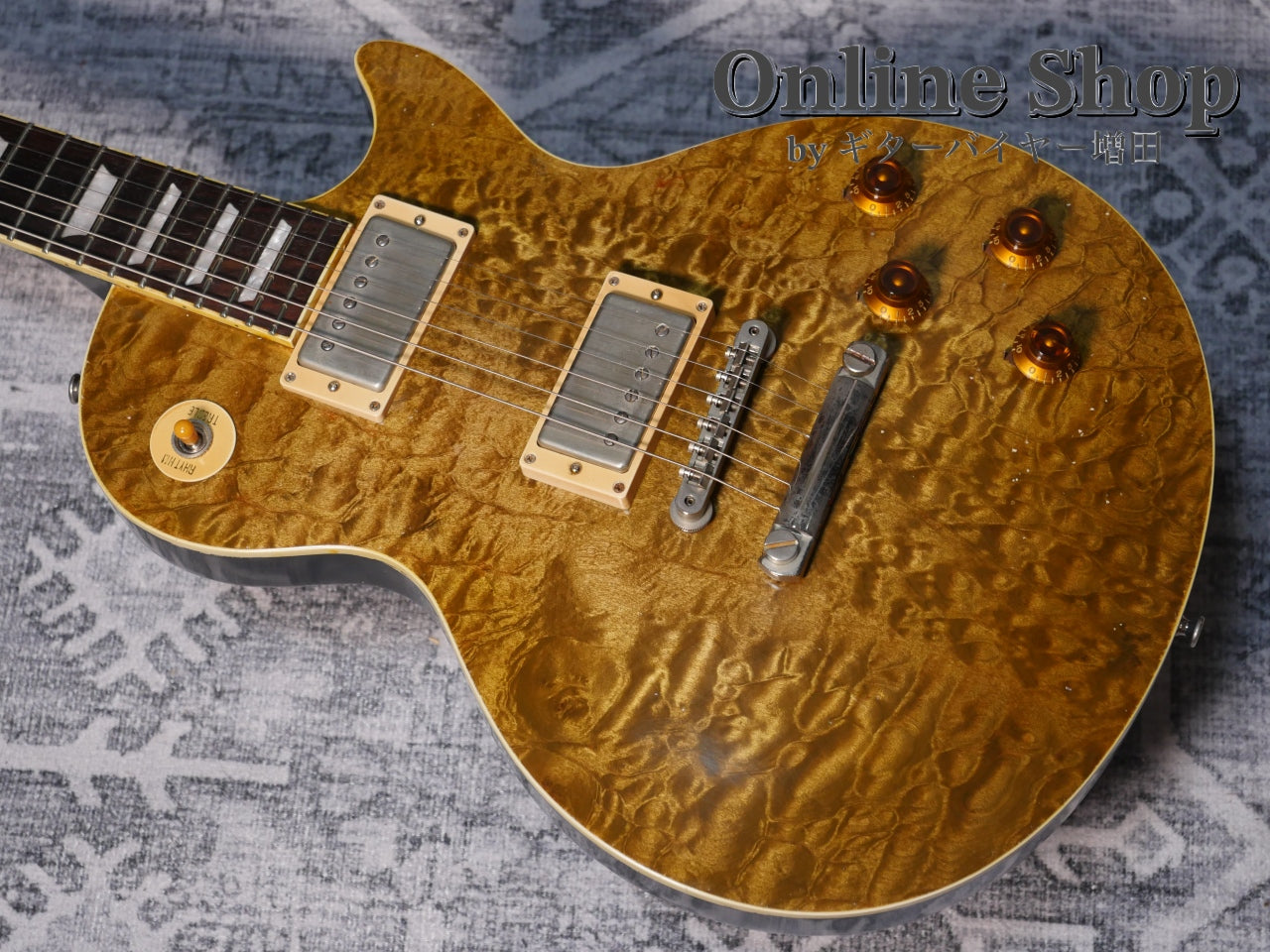 USED 2017 Jimmy Wallace LP Quilt Gator Green Aged