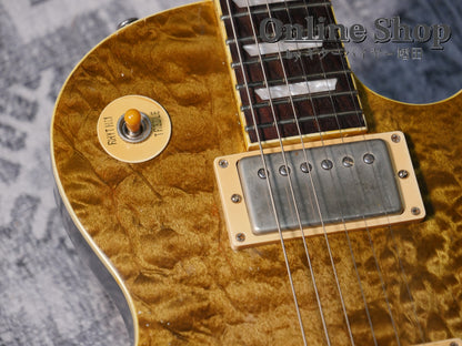 USED 2017 Jimmy Wallace LP Quilt Gator Green Aged