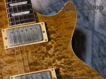 USED 2017 Jimmy Wallace LP Quilt Gator Green Aged