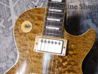 USED 2017 Jimmy Wallace LP Quilt Gator Green Aged