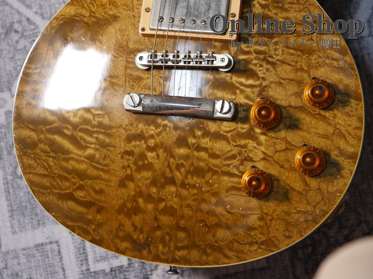 USED 2017 Jimmy Wallace LP Quilt Gator Green Aged