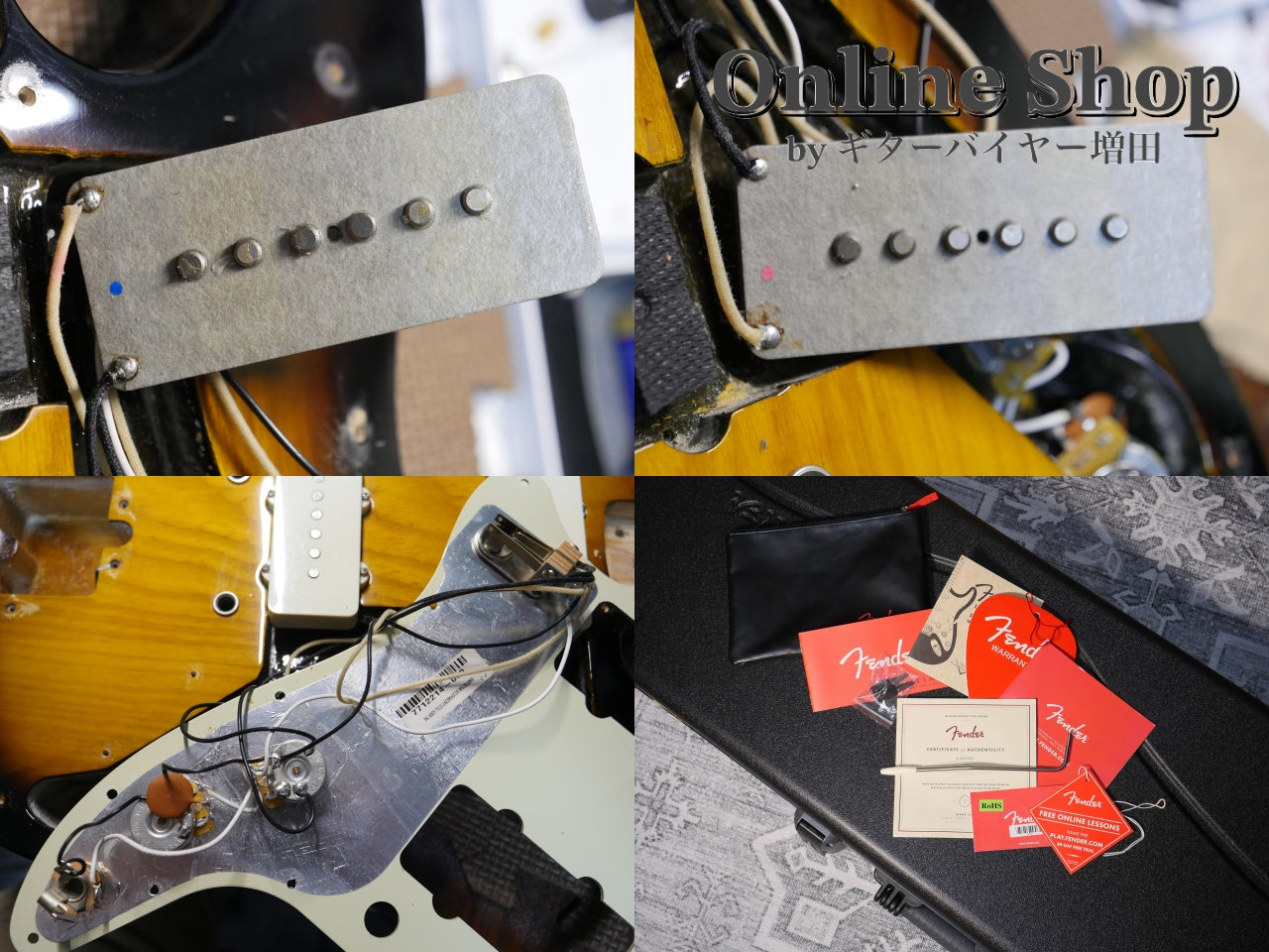 USED 2017 Fender "Parallel Universe" The Jazz Tele 2-Color Sunburst