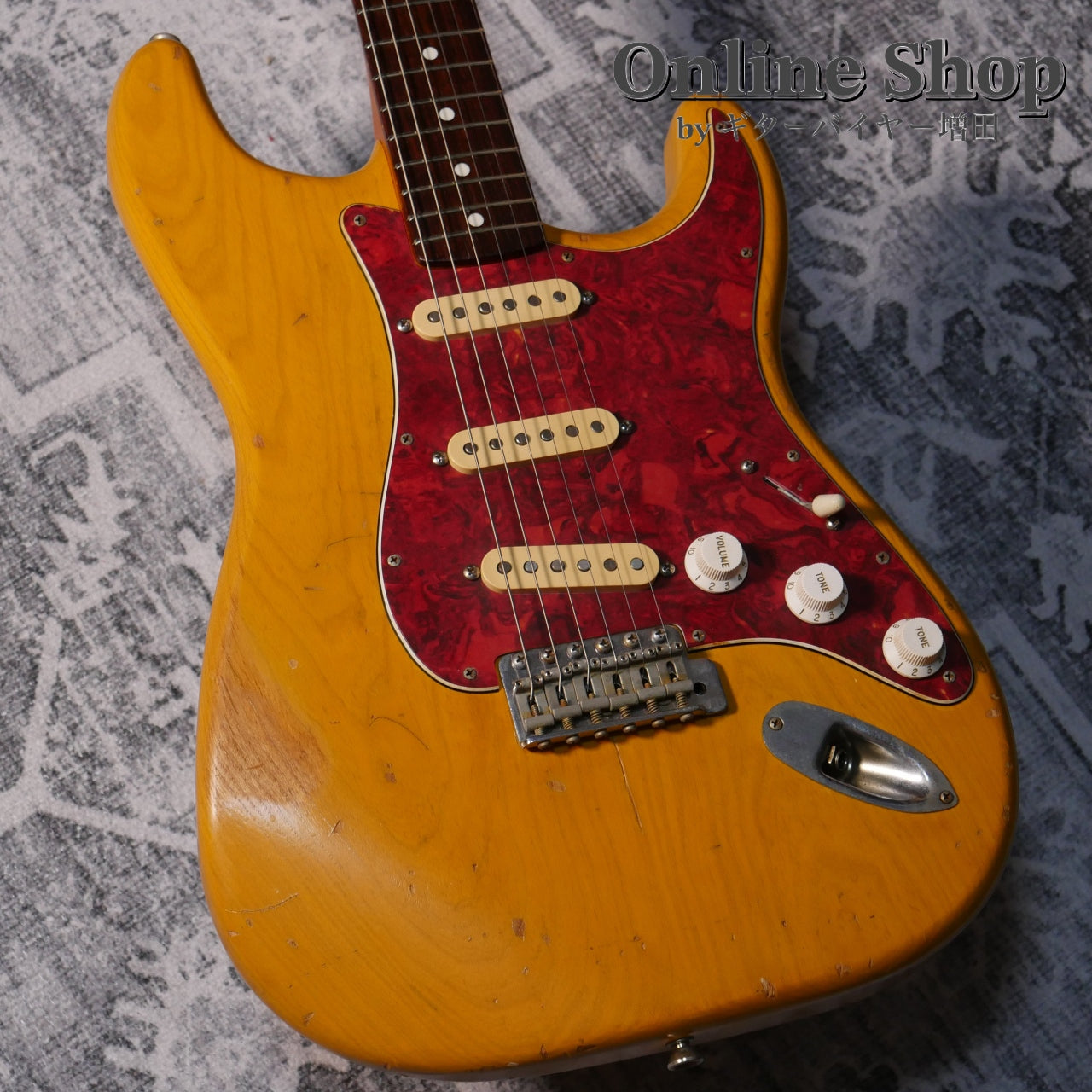 USED 2009 Nash Guitars S-63 Ash / Rosewood Butter Scotch Blonde