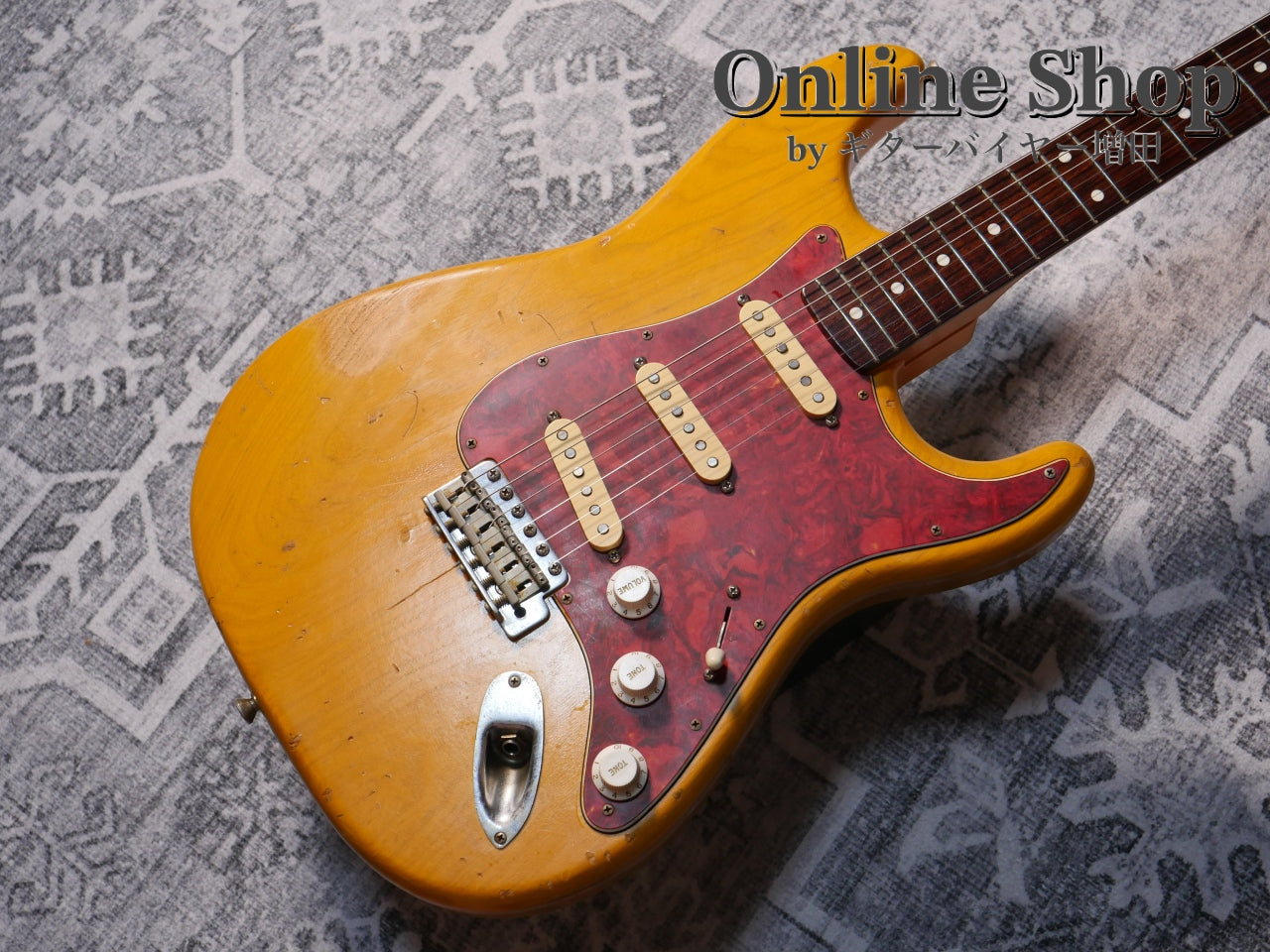 USED 2009 Nash Guitars S-63 Ash / Rosewood Butter Scotch Blonde