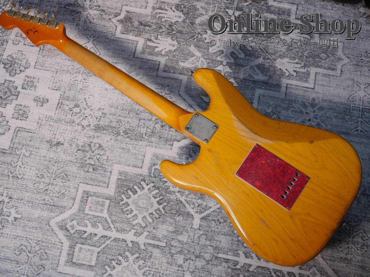 USED 2009 Nash Guitars S-63 Ash / Rosewood Butter Scotch Blonde