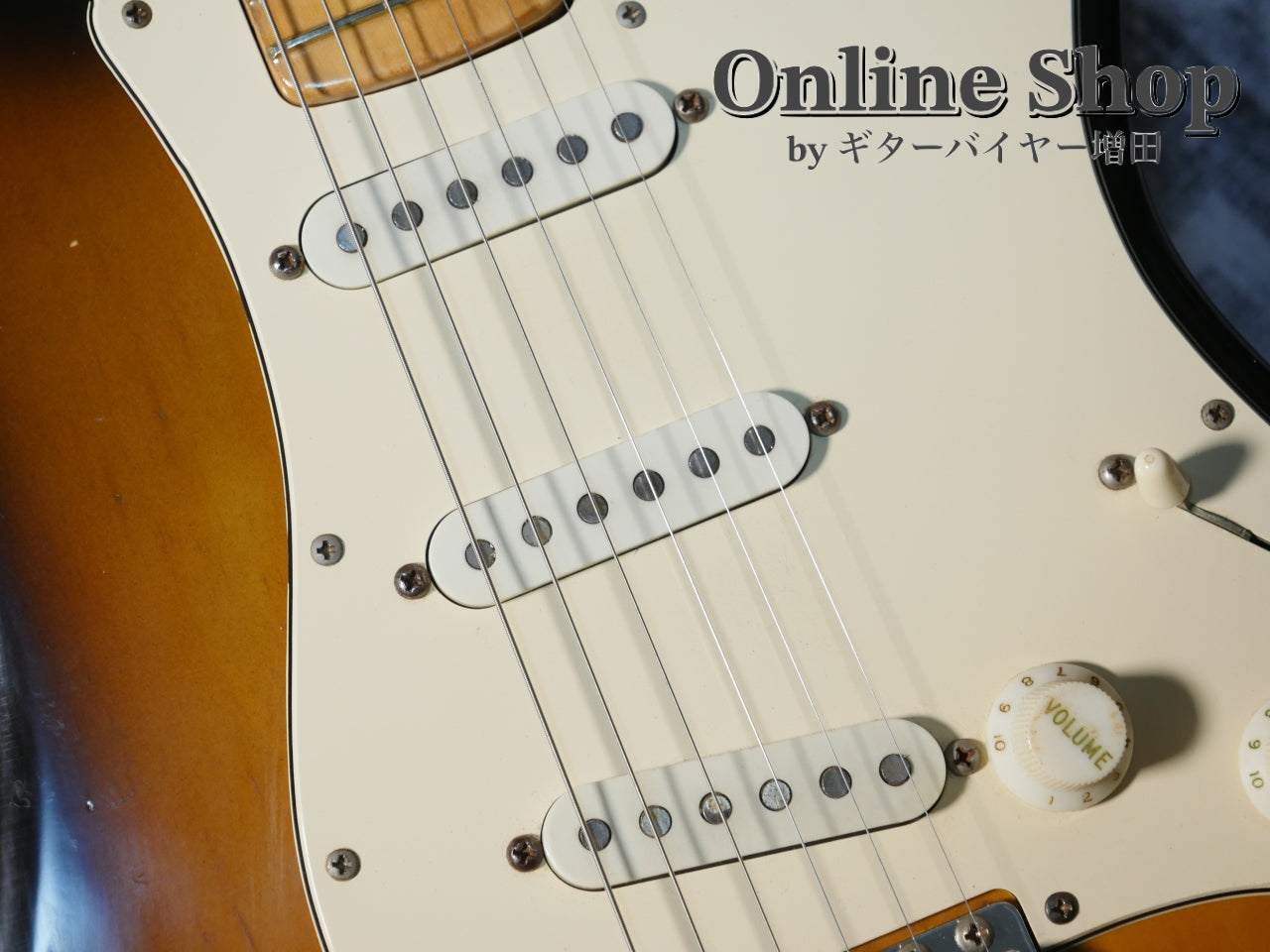 VINTAGE 1975 Fender Stratocaster Sunburst / Maple