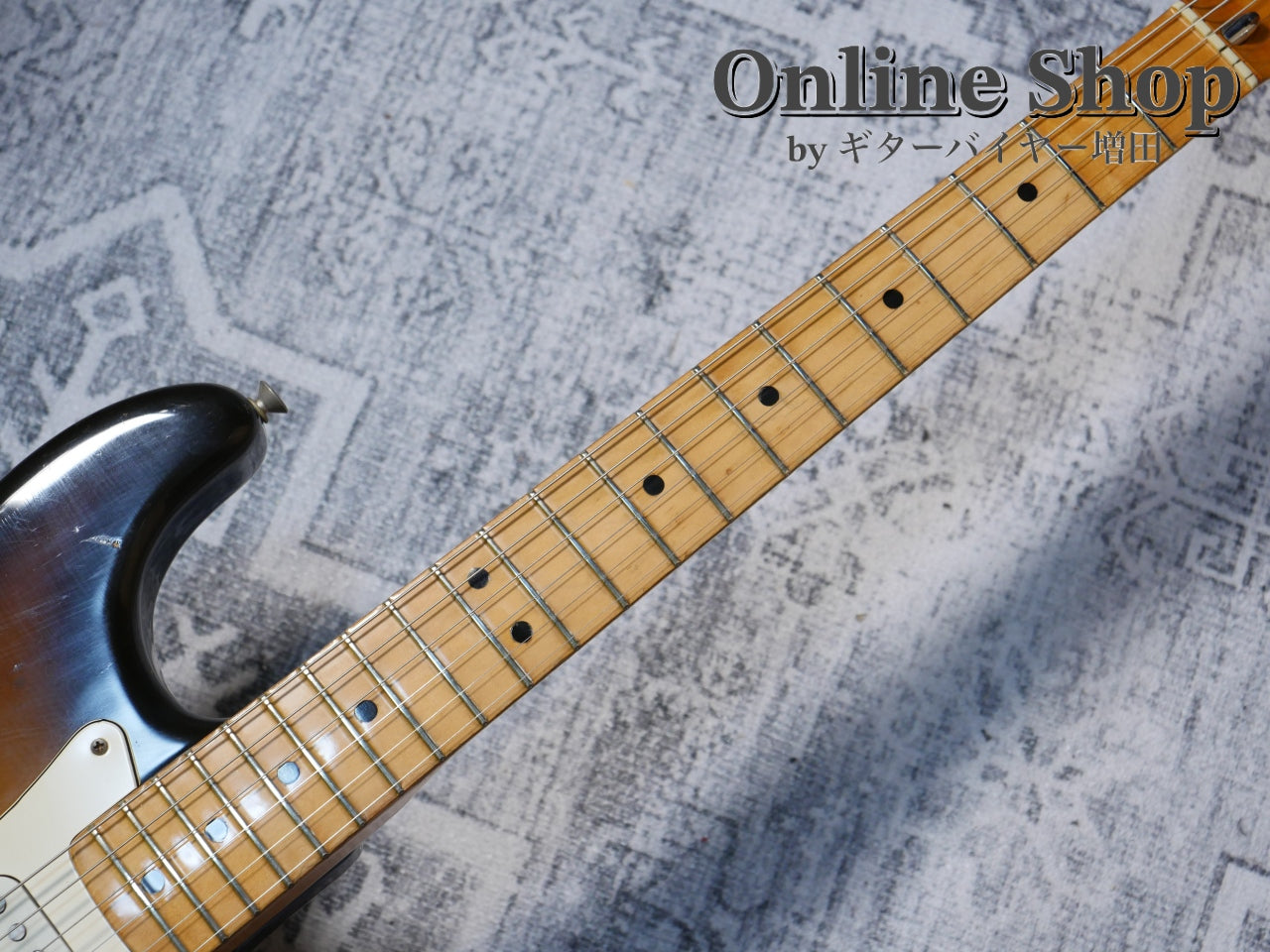 VINTAGE 1975 Fender Stratocaster Sunburst / Maple