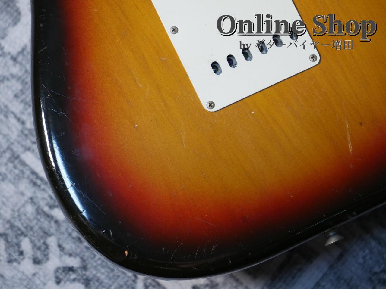 VINTAGE 1975 Fender Stratocaster Sunburst / Maple