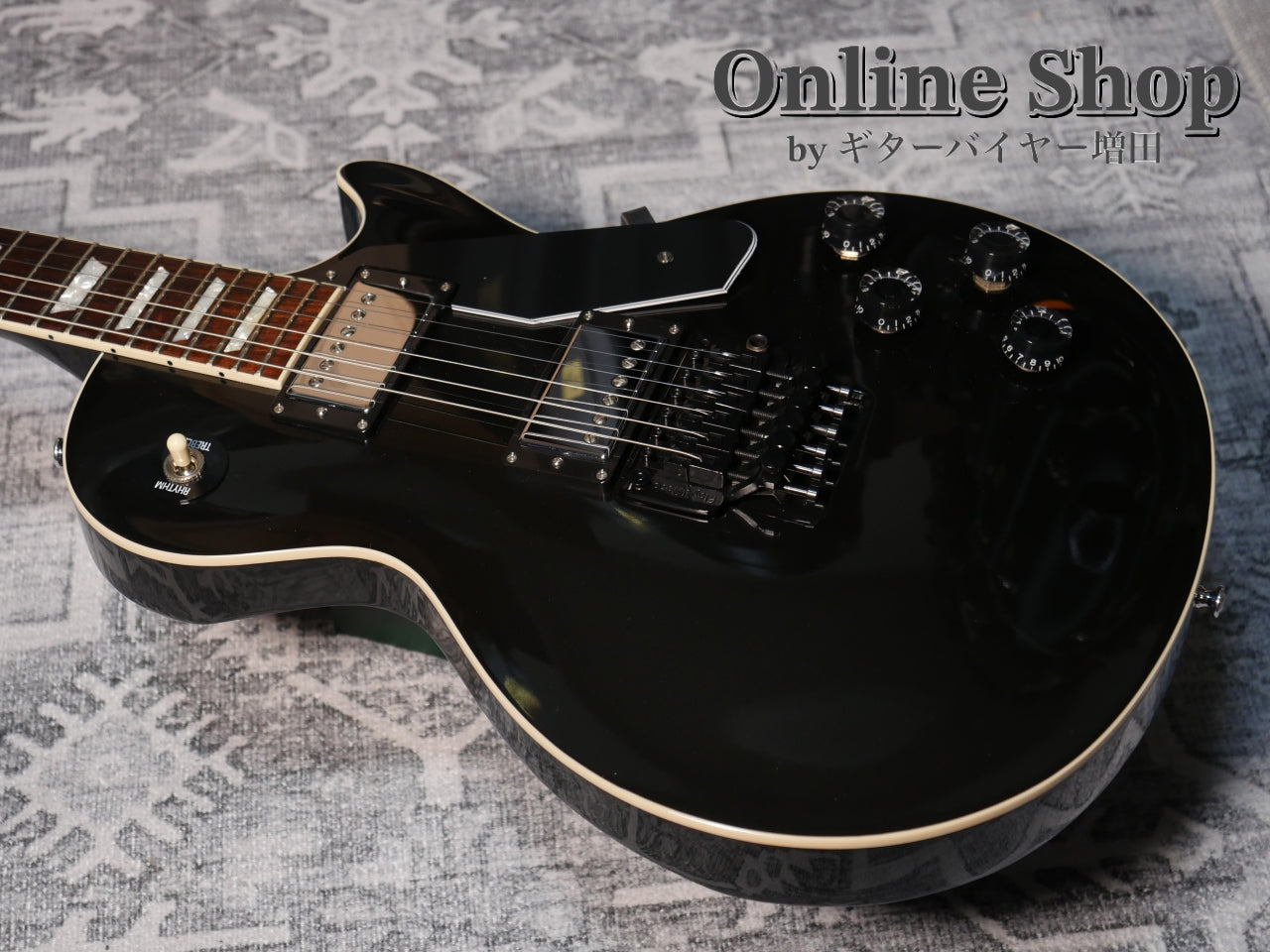 USED 2022 Gibson Custom Shop MOD Collection Les Paul Axcess Standard Floyd Rose Gun Metal Gray